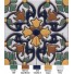 Ceramic High Relief Tile Carnaval Flor